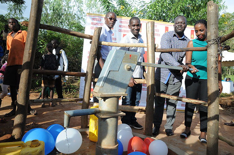 Uganda Breweries Commissions UGX 480M Water Project in Northern Uganda